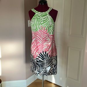 Palm leaf pattern Vineyard Vines dress